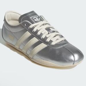 adidas Tokyo Silver Metallic / Cream White / Gold Metallic